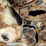 Precious Stone AGATE Atena with Gold 4