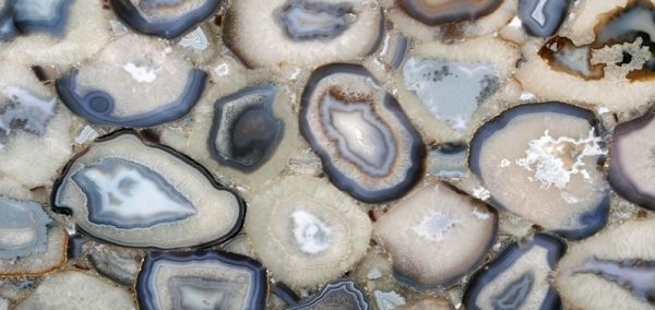 Precious Stone AGATE Grey Giant