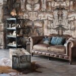 Precious Stone PETRIFIED WOOD Cremo Retro 2