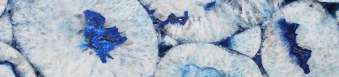 Precious Stone AGATE Blue Giant