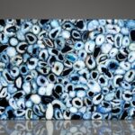 Precious Stone AGATE Blue Light 4
