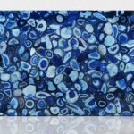Precious Stone AGATE Blue Dark 6